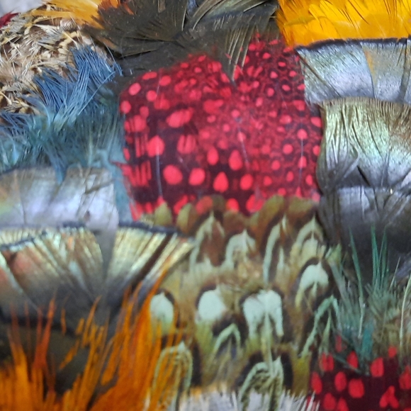 Vintage feathered hat - Picture 3 of 7